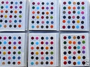 Best bindi Multicolor Round Bindis for Women Pack of 20