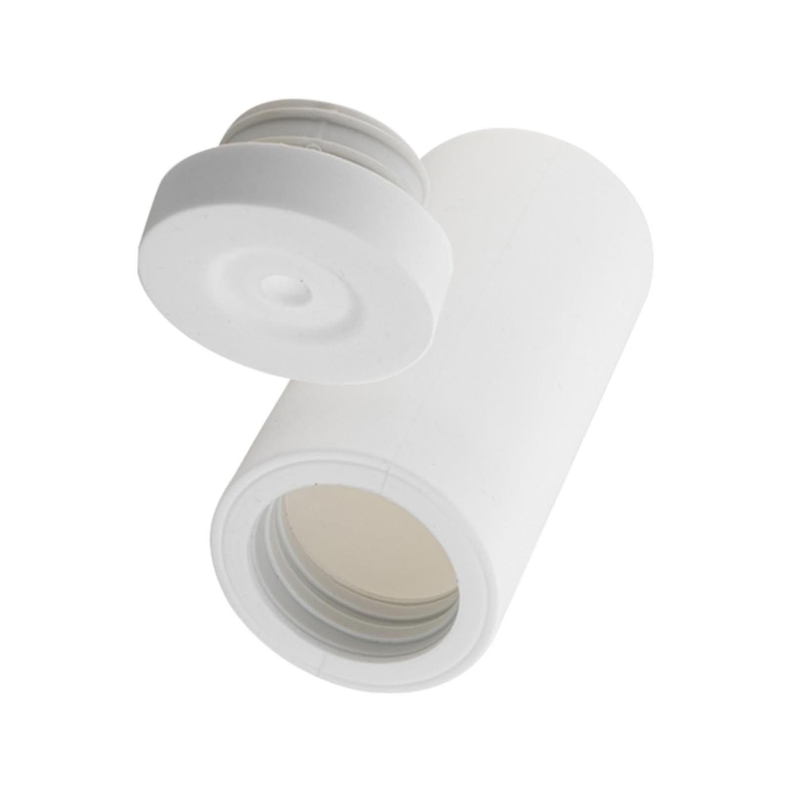 Kalttoy White Shampoo Conditioner Soap Dispenser Refillable Silicone Washing Up Liquid Dispensers Leakproof Soap Dispenser Sink