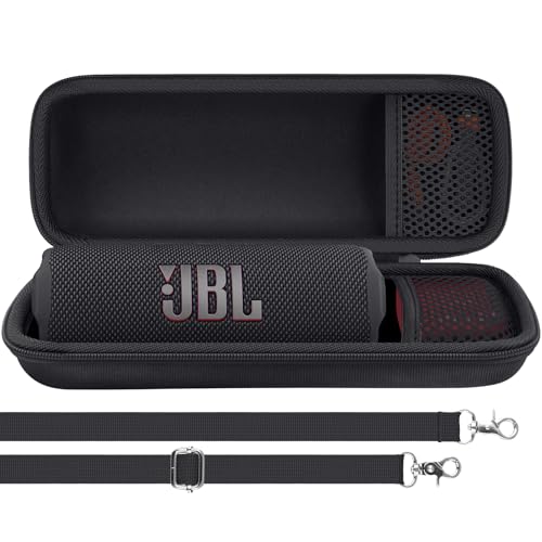 Aenllosi 収納ケース 互換品 JBL Flip 7 Flip7 Flip 6 FLIP6 Bluetoothスピーカー (ブラック)(ケースのみ)