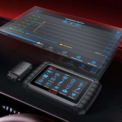 iCarsoft CR Max BT Wireless Scan Tool, OBD2 Diagnostic Touchscreen Scanner, 4-in-1 Live Graphing, Lifetime Free Update