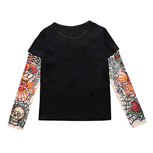 Kids Toddler boy Tattoo Sleeve T-Shirts