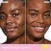 COVERGIRL Clean Fresh Blurring Skin Tint with SPF 30, 455 Rich/Deep Neutral, Liquid Foundation, Soft Matte Finish, Smooths, Brightens, Blurs Pores, Mineral Sunscreen, Vegan Formula