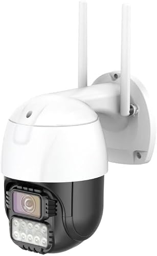 QX67 3MP Humanoid Recognition AI Alarm WiFi Dome IP Camera, UK Plug