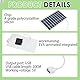 Tragbares Solarpanel 5V 2W mit USB-Anschluss, Wasserdicht und Robust, für Outdoor-Aktivitäten wie Camping und Wandern Outdoor Mini Solarladegerät, Solar-Ladegerät für Smartphones und Powerbanks