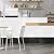 DEWOO White Peel and Stick Backsplash Subway Tile Self Adhesive Wall Tiles for Kitchen Bathroom, 10-Sheet, 12"×12"