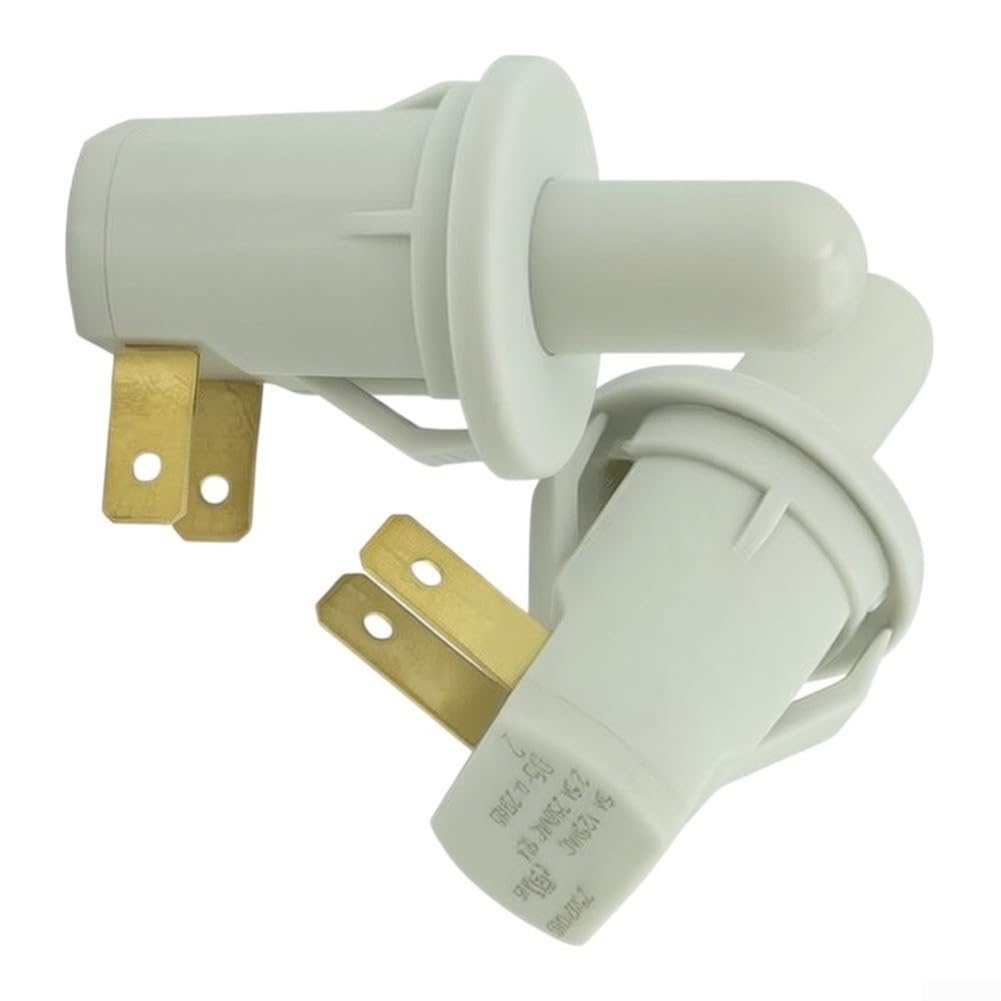 Interruptor Puerta Nevera 2Pcs Auto-Reset 5A 125V
