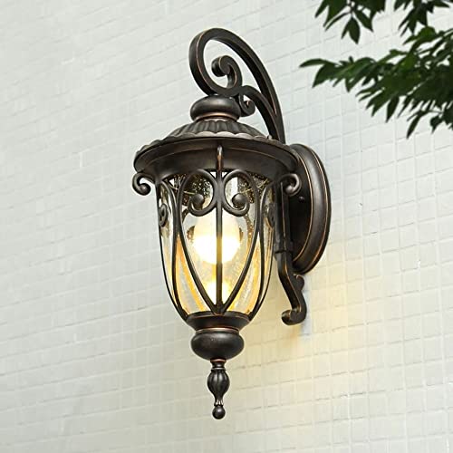 Luminaire lanterne extérieur étanche applique murale alu éclairage externe rétro