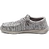 Hey Dude Men's Wally Sox | Retired Men’s Shoes | Men's Lace Up Loafers | Comfortable & Light-Weight