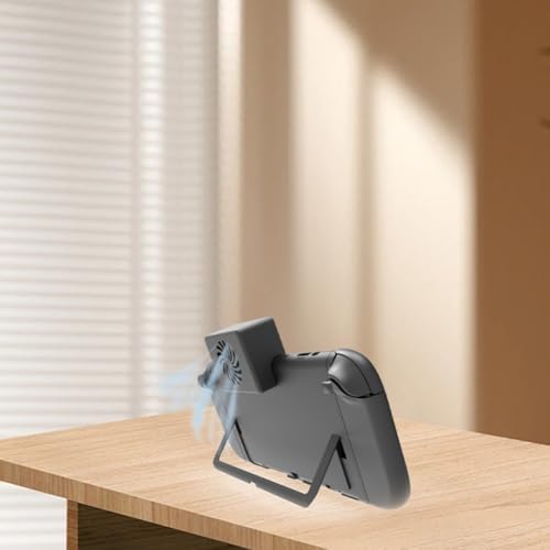 Ya en mundofriki.es: URPIZY Ventilador de refrigeración para Nintendo Switch 2, velocidad del ventilador ajustable con 3 niveles, CC 5 V/150 mA, compacto y ligero, con botón de control, color negro