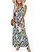 Summer Dresses for Women 2026 Maxi Dress Boho Flowy Long Hawaiian Dresses Travel Spring Outfits Cruise Essentials 2026 Resort Wear Beach Vacation Plus Size Clothes Floral Sundress Casual Green