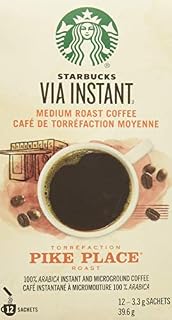 STARBUCKS VIA Ready Brew Pike Place Roast Coffee 12 Count