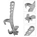 Healifty Aluminum Drum Opener Industrial Can Opener Multi-functional Paint Can Tool Household Labor-saving Wrench for Rapid Opening