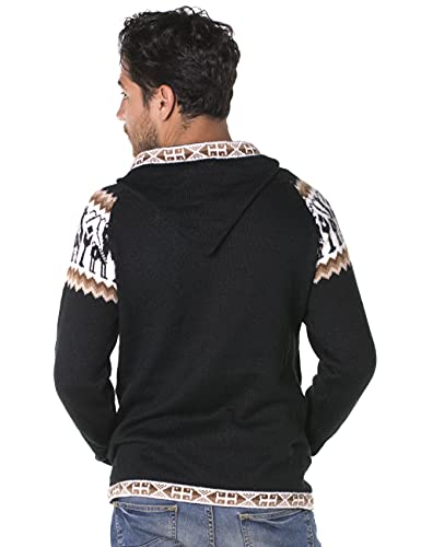 Gamboa Alpaca Cardigan Sweaters for Men Hoodie Mens Jacket Light and Softness Wool Knitted Summer Winter Hooded Sweater2