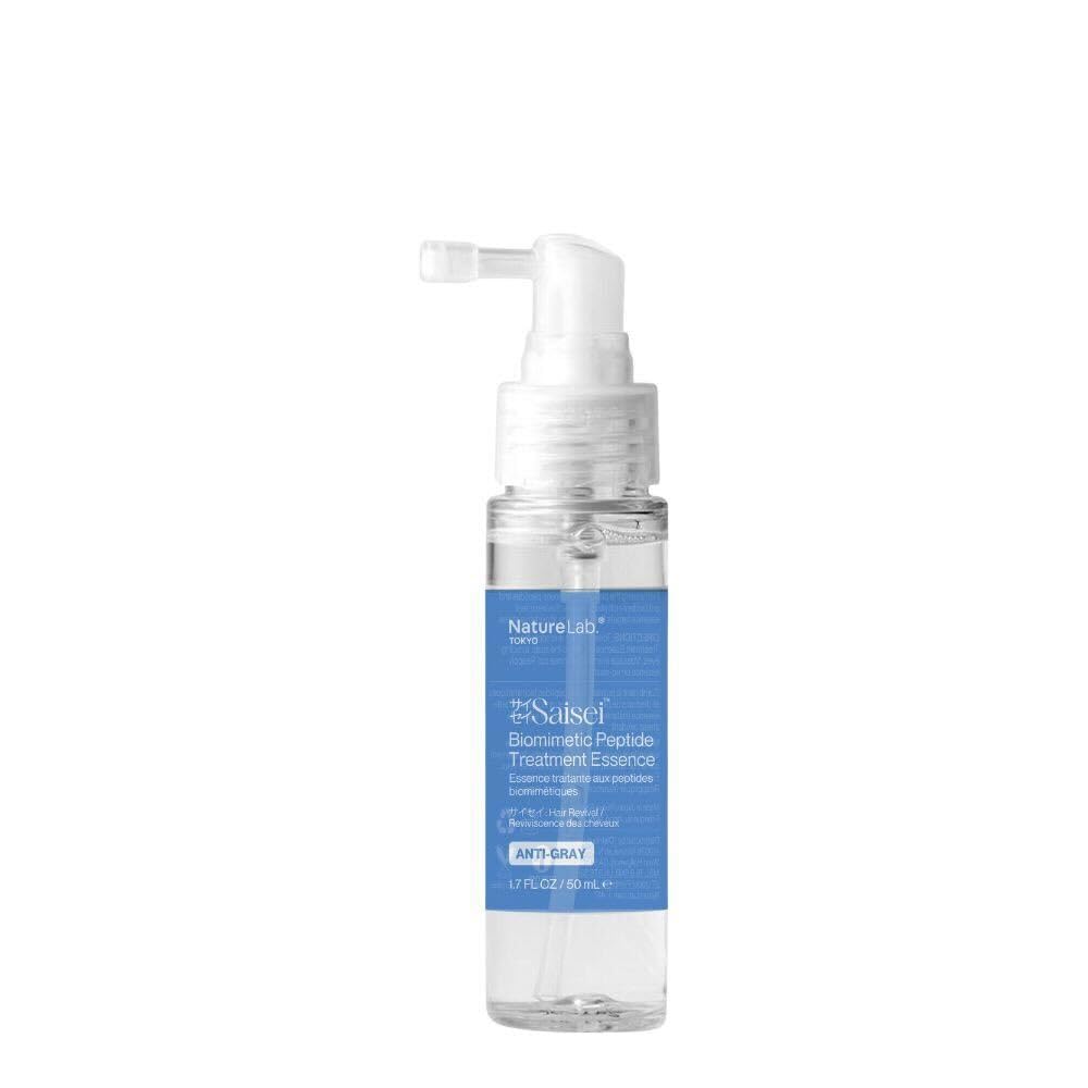 NatureLab.TOKYO SAISEI Biomimetic Peptide Treatment Essence Scalp Serum: Combat The Root Causes For Visible Signs of Aging Such as Graying and Thinning, 1.7 Fl Oz