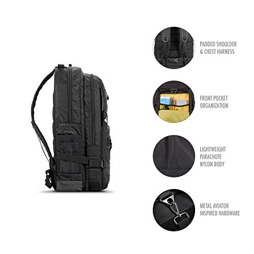Solo New York Altitude Durable Laptop Backpack, Black
