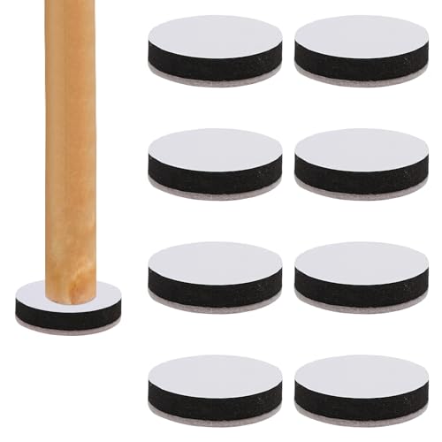 Elevadores de Muebles, 1.65cm Alto de Acero, Alza de Mueble Elevadores para Camas Mesas o Mobiliario Protege Suelos Pies de Mesa y Silla, Furniture Risers Altura de Elevación