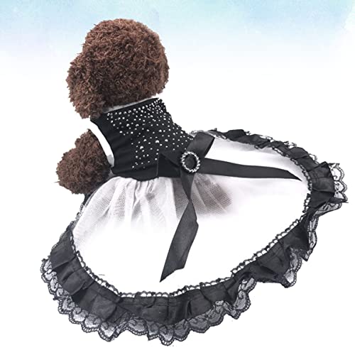 Toddmomy 2 Unidades Vestido De Estimação Vestidos De Novia Secagem Rápida Conforto Roupas Para Anima