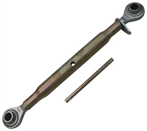 SpeeCo PTO Top Link - Category 2, 1" Pin Hole, 1-1/8" NC, 16" Body Length, Powder Coated Metal-image-42