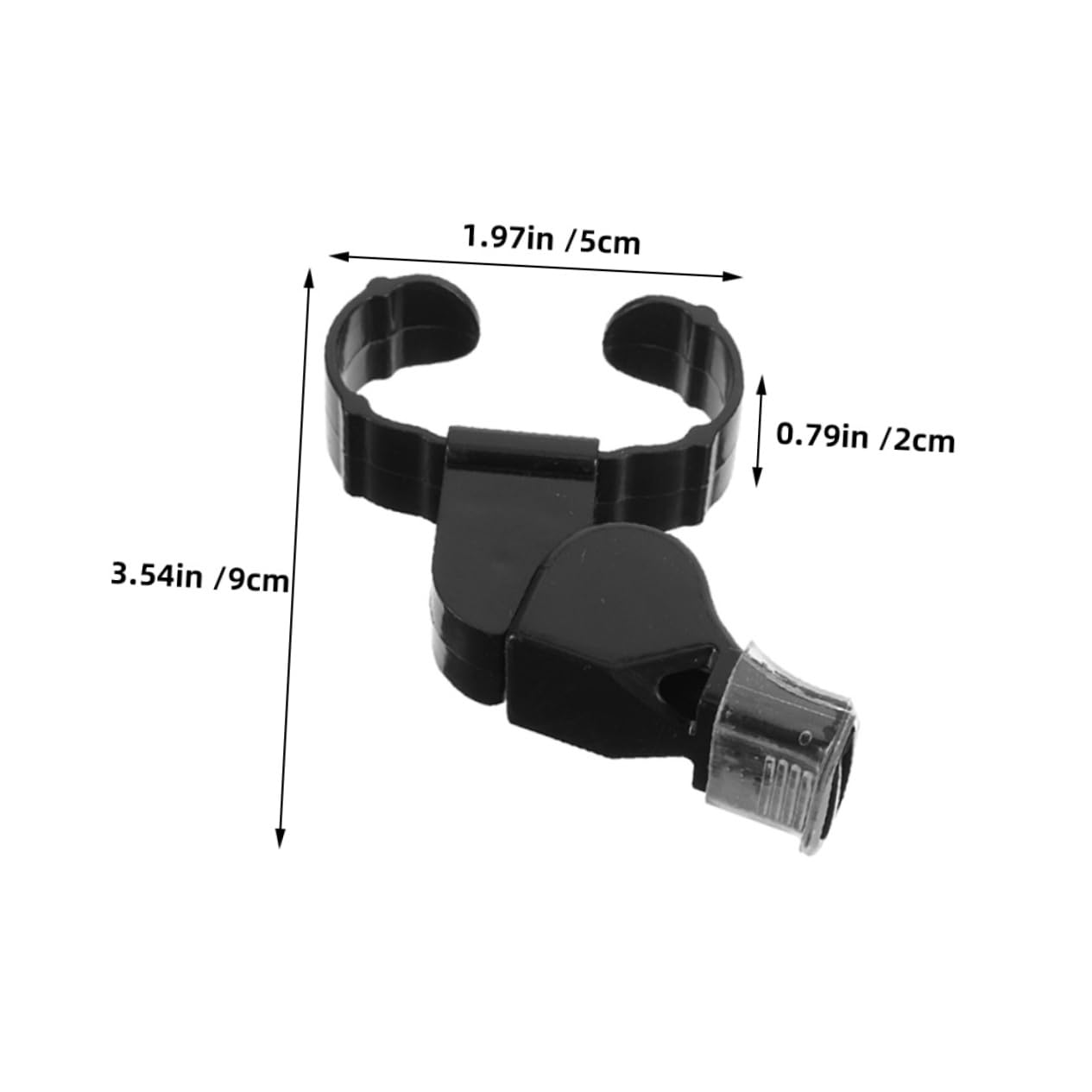 BESPORTBLE 4Pcs Loud Referee Whistles with Ring Handheld Whistle for Basketball Soccer Volleyball Lightweight Portable Sports Gear for and Officials