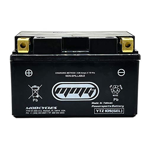 Mmg Ytz10S Gel Cell Factory Sealed Fully Charged Battery For Honda Cb900F Cbr929Rr Cbr954Rr #TOP1