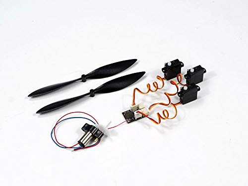 DIY Micro Brushed Power System with 7x16 Brushed Motor,Micro Prop,Micro Receiver for RC Micro Mini Indoor Airpalne (BLPS716SV-142)
