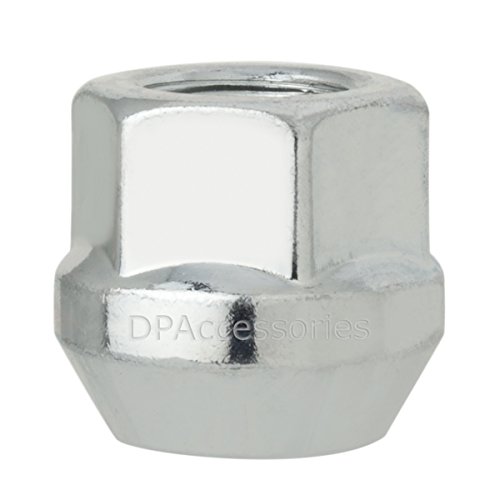 Dpaccessories 20 Silver 12X1.5 Open End Bulge Acorn Lug Nuts - Cone Seat - 19Mm Hex D2126-2308/20 #TOP1
