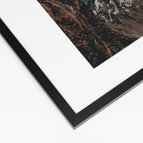 image for Giftgarden Black 24x36 Frames Matted to 20x30 Picture, Display 36x24 I