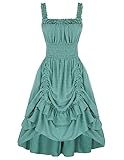 ❤Einzigartiges Design: Dieses Gothic Kleid Damen von SCARLET DARKNESS hat ein High-Low Design, das es von anderen Kleidern abhebt.