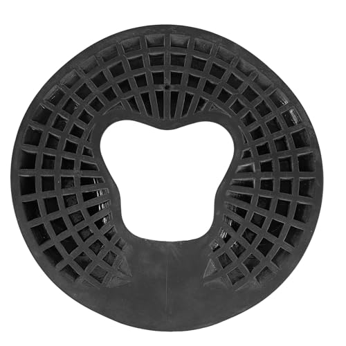 Almohada facial de silicona negra para camilla de masaje y salones de belleza 1