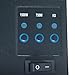 26-Inch Wall Mounted Electric Fireplace - Heater with Pebble Fuel Effect, Adjustable Flames and Heat Settings, and Remote Control by Northwest (Black)