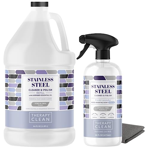 Therapy Stainless Steel Cleaner Refill Bundle