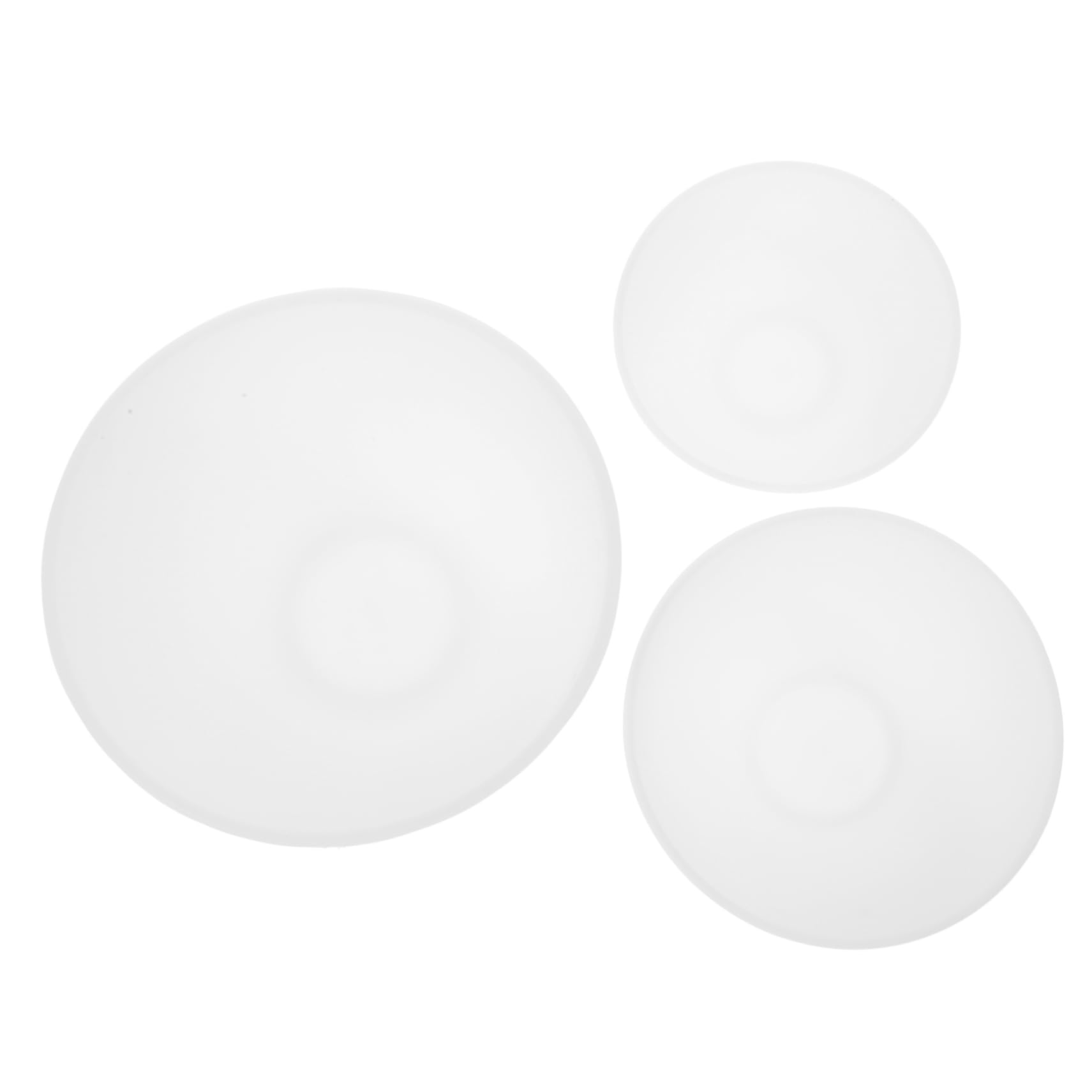 FOYTOKI Silicone Facial Mask Mixing Bowls 3 Pack Esthetician Bowl for Facials Safe Material Soft Texture Non-slip Design Versatile for Diy Beauty