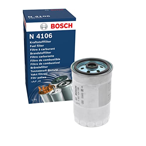 Bosch N4106 Diesel Fuel Filter - Compatible With Select Audi 4000, 5000; Volkswagen Dasher, Rabbit; Volvo 740, 745, 760 #TOP30
