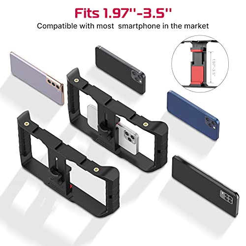 Ulanzi U-RIG PRO Rig Pro Smartphone Video Rig, Filmmaking Vlogging Case, Phone Video Stabilizer Grip Tripod Mount thumb #3