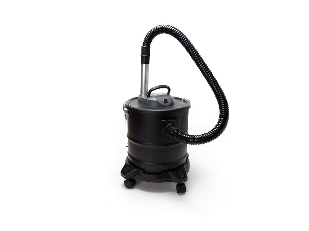 Perel Aspiracenere 1200 W, 20 L, filtro HEPA, funzione soffiante, base con ruote, per cenere fredda, camino, stufa, barbecue