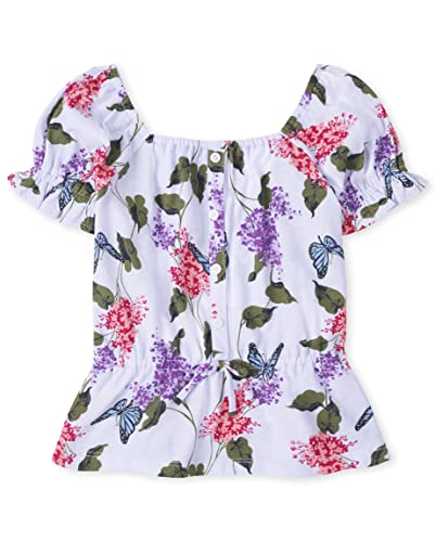 Image of The Children's Place Girls' Short Sleeve Fashion Shirt