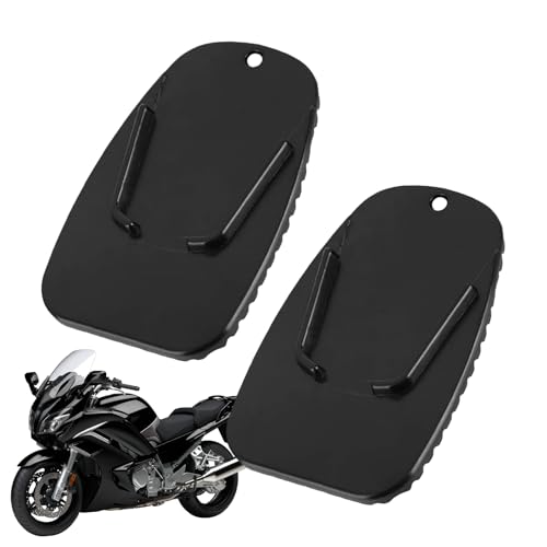 laterale della moto - Foglio di supporto a 2 set per supporti laterali | per parcheggi non slip e protezione del su terreno morbido, e asfalto caldo