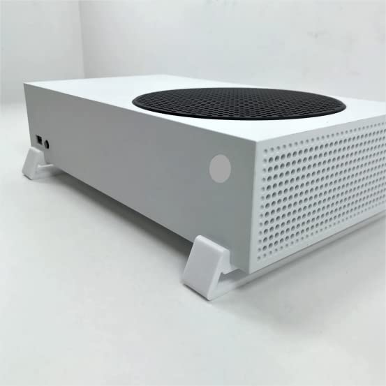 3D Cabin Bracket Compatible with The Xbox Series S Stand Raiser for Cooling Horizontal Holder White