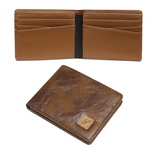 Image of Lanyani Minimalist Fabric Wallet Bifold RFID Blocking
