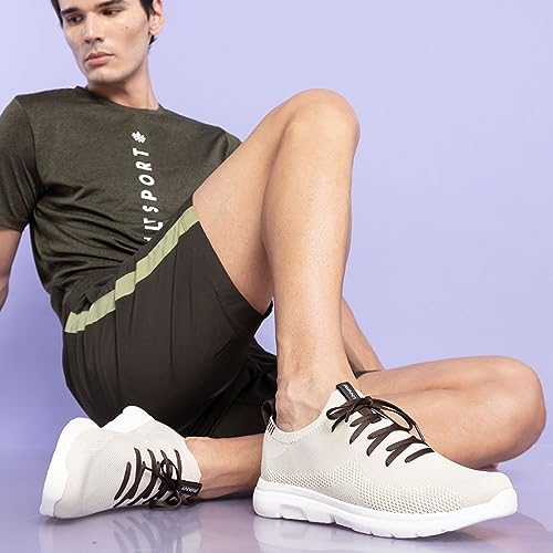 Image of AVANT Men's Everglide Walking Shoes - Superior Cushioning, Bouncy EVA Outsole, Breathable Mesh, Lightweight, Shock-Absorption Technology, Sports Footwear