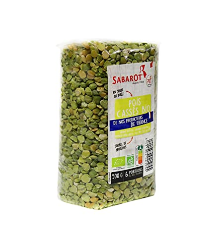 Sabarot - Pois cassés bio de France - Sachet 500g Cover
