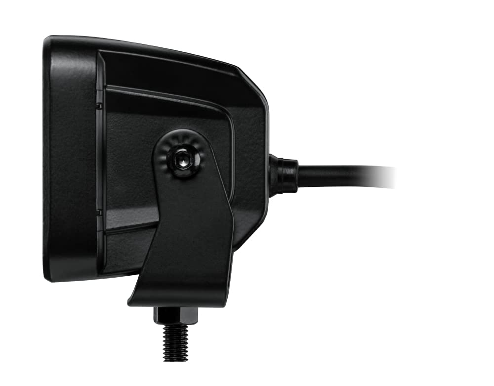 HELLA 1Fa 358 176-861 Led-Projecteur Longue Portée - Black Magic Cube 3.2" - 12/24V - Montage En Saillie/Vissé - Éclairage À Grd Rayon Luminieux - Câble: 500Mm - Fiche: Fiche Deutsch