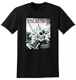 Brand new never worn goods SEGY8876S Excalibur T Shirt 1981 4k bluray DVD Cover Poster Black M