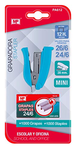 MP PA612 Mini-Heftzange Kompakt 6,5x4,5 cm