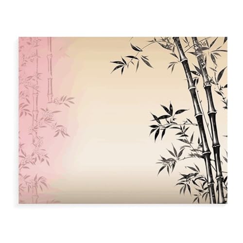 Kit peinture par numéro avec cadre 40x50 cm pour adulte débutant et loisir créatif