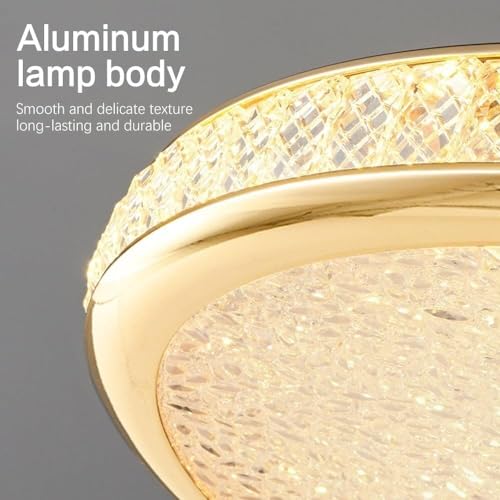 Chandelier LED Gold Prénatif, la suspension postmoderne d'exception - 4