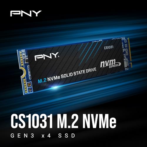 Image of PNY CS1031 500GB PCIe Gen3 x4 NVMe M.2 2280 Internal SSD