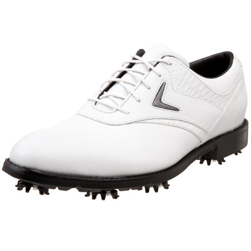 Zapatos de golf Callaway para hombre Ft Chev Saddle en blanco talla 9 US