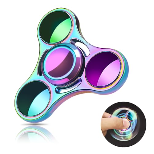 Coolden Hand Spinner EDC Jouet Fidget Spinner Metal Durable High Speed Stainless Steel Bearing 2-5 Min Spins Focus Finger Gyro Fidget Toys pour Adultes Enfants...