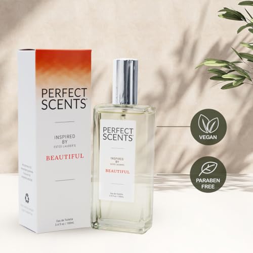 Perfect Scents Fragrances, Inspired by Estee Lauder’s Beautiful, Women’s Eau de Toilette, CLEAN, Vegan, Paraben-Free, Phthalate-Free, Never Tested on Animals, 3.4 Fluid Ounces - Image 4